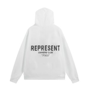 Represent Owners Club Hoodie White